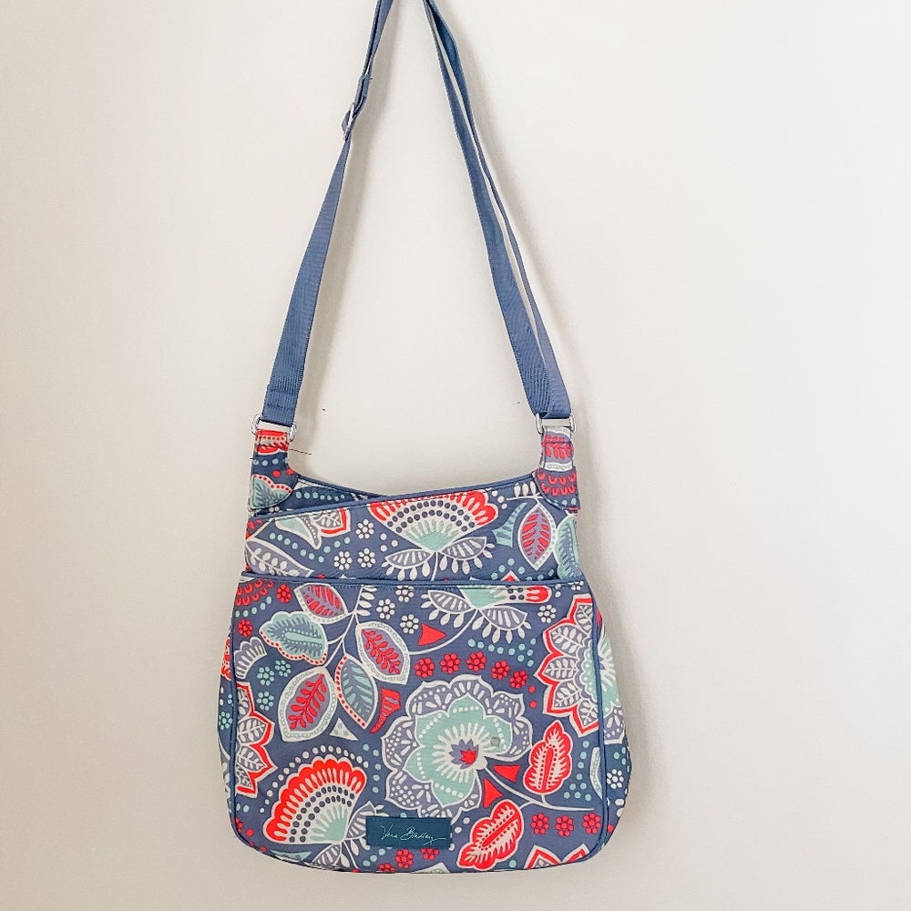 Vera Bradley cross body bag with paisley print